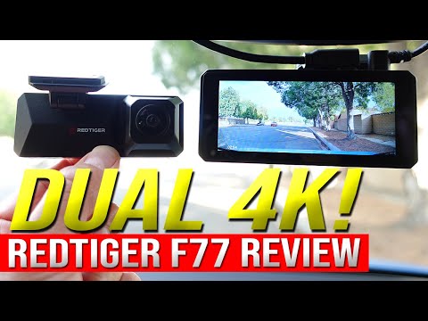 REDTIGER F77 Dash Cam Review (DUAL 4K)