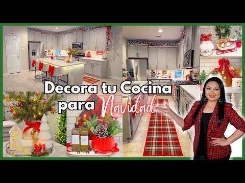 DECORA tu COCINA para NAVIDAD 2025 / Ideas para decorar en Navidad / Christmas kitchen decor