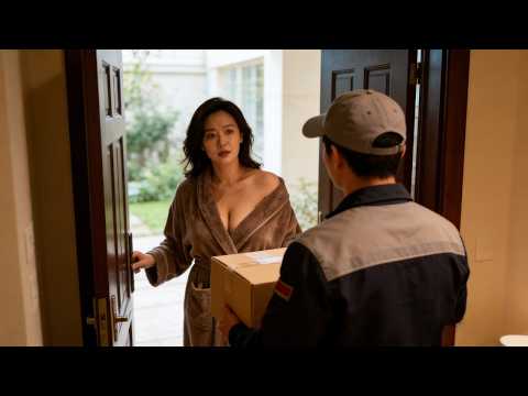 FULL| Young Beauty Was Home Alone When Unexpected Knock at the Door by Delivery Man Changed Her Life