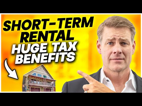 How Short-Term Rentals Can Provide HUGE Tax Benefits