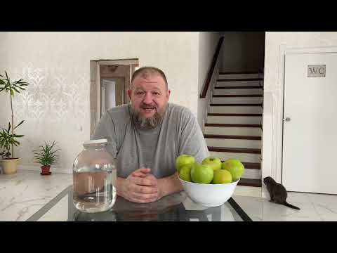 Яблочный мацерат. Простой и надежный рецепт. Яблочный самагон.