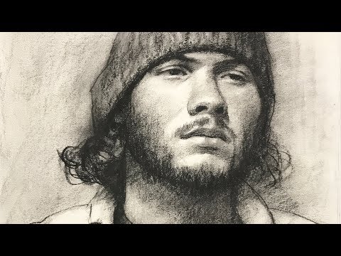 Portrait #109 - Drawing from Life in Charcoal (full lesson)