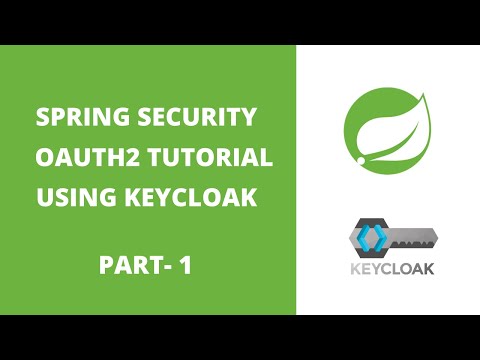 Spring Security Oauth2 Tutorial with Keycloak - Part 1