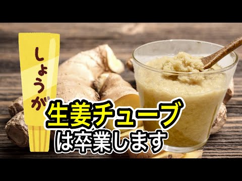 【おろし生姜の長期保存】驚き!生姜を皮ごとおろすだけ!万能・発酵生姜の作り方!もう生姜チューブは使いません