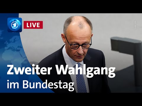 Kanzlerwahl im Bundestag: Merz im zweiten Durchgang zum Kanzler gewählt