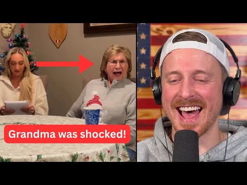 She told her Conservative Grandma she's Liberal, her reaction is priceless! 😂