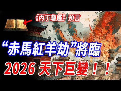 最後4個月！赤馬紅羊劫將臨！60年一輪迴巨大災厄！《丙丁龜鑑》早有預言：2026天地劇變，四方動盪，血色天象重現，與《推背圖》驚人吻合——這不是巧合，而是命運的輪迴！#傳說 #神話 #預言 #災難
