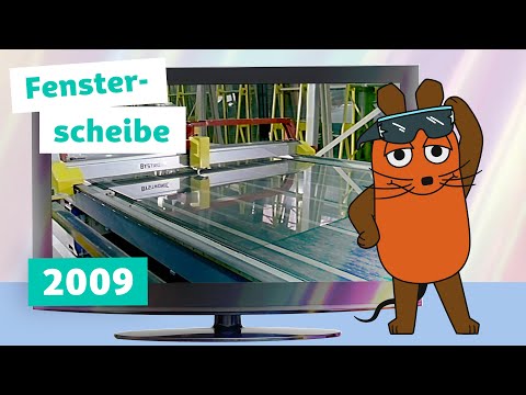 Wie wird eine Fensterscheibe hergestellt? | Die Maus | WDR