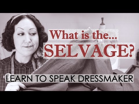 What is the selvage? How to find the selvage edge of fabric? - Sewing terms and definitions