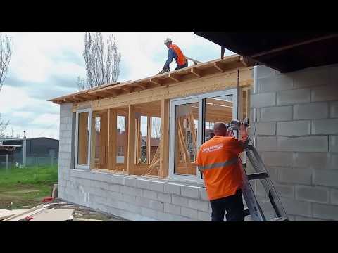 Father and Son Build a House Under $70,000 in ONLY 4 Months | Start to Finish @La maison DAGONAY