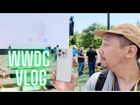 WWDC 2025 Vlog + iOS 26 Liquid Glass Thoughts!