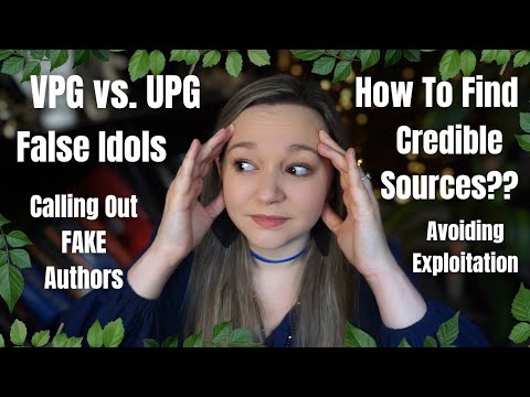 Vetting Sources, Navigating the Occult & Witchcraft Community, Critical Thinking #thinktober