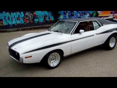1973 AMC Javelin 360 V8 SST , Edelbrock , Magnaflow SS Dual exhaust sound