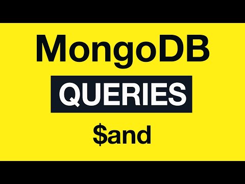 08 MongoDB Queries - $and Operator