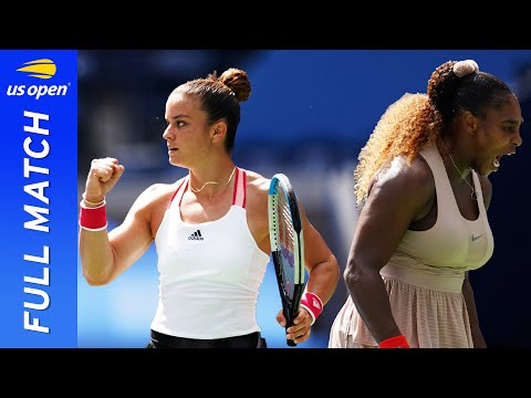 Maria Sakkari vs Serena Williams in a three-set rollercoaster! | US Open 2020 Round 4