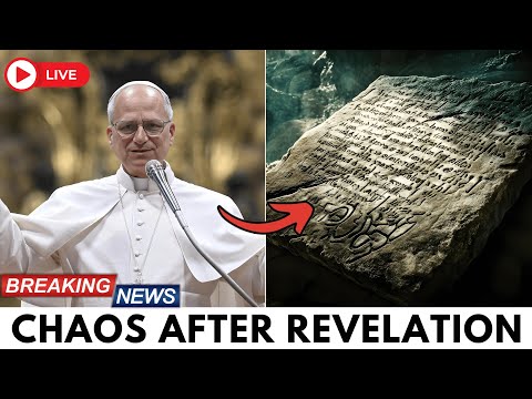 🕊️  Ancient Tablet Found Under the Vatican—Pope Leo XIV Says It Was Written by the Archangel