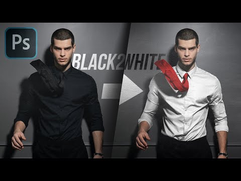 Turn EXTREME BLACK into White with Photoshop!