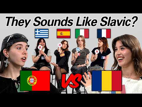 Romanian Vs PortugueseㅣCan They Understand Each Other? They Sounds Like Slavic?