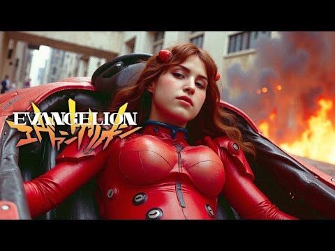Evangelion as an 80s Dark Sci-fi VHS Movie