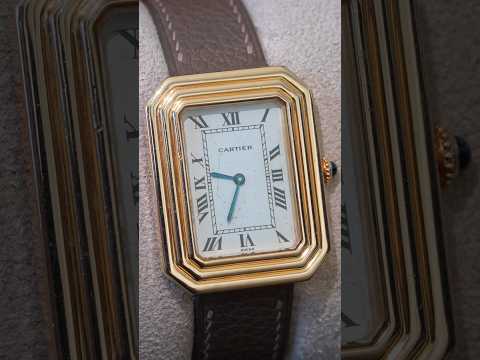 Check out the patina on this 55 year old Cartier!