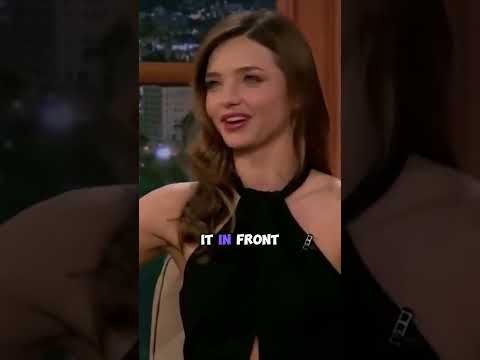 Miranda Kerr Likes To RIDE #craigferguson #latelateshow #standupcomedy