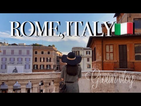 イタリア旅行『美しいローマの街でお買い物💐』 バチカン美術館  | スペイン広場 | サンタマリアノヴェッラ | イタリア旅行