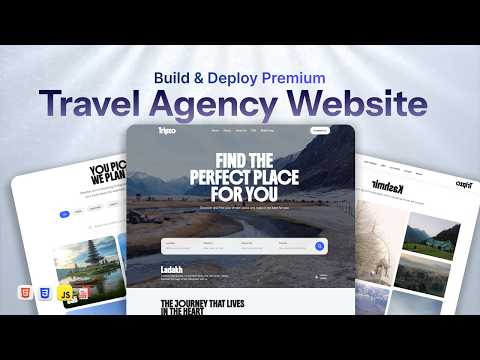 How To Build a Premium Travel Agency Website From Scratch