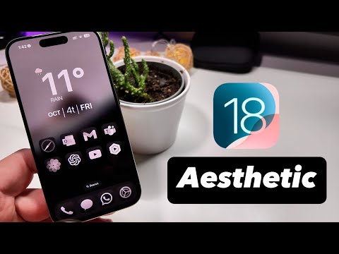 How to Create a Minimalist iOS18 Home Screen