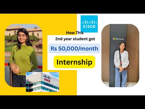 How Vanshika Got a ₹50,000/Month Cisco Internship in 2nd Year | CWIP 2025 | IGDTUW Student Journey