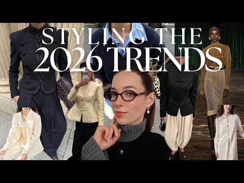STYLING THE TOP FASHION TRENDS for 2026 - What trends to wear in 2026 | Easy wearable fashion trends
