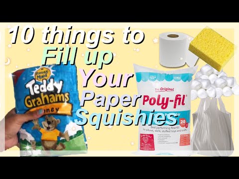 10 THINGS TO FILL YOUR PAPER SQUISHIES!
