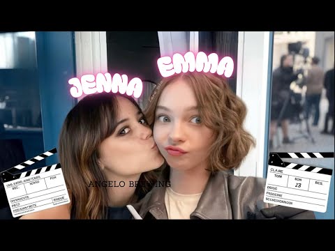 Jenna Ortega & Emma Myers Cute Moments | Wednesday Season 2