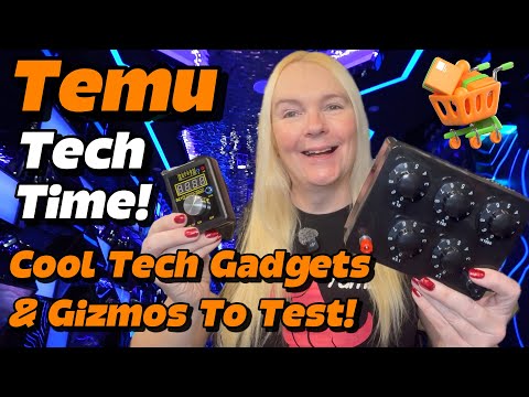 Temu Tech Time! Cheap Electronics Gadgets & Gizmos Christmas 2025