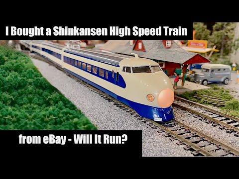 I Bought a HO Shinkansen High Speed Train from eBay - Will it Run?