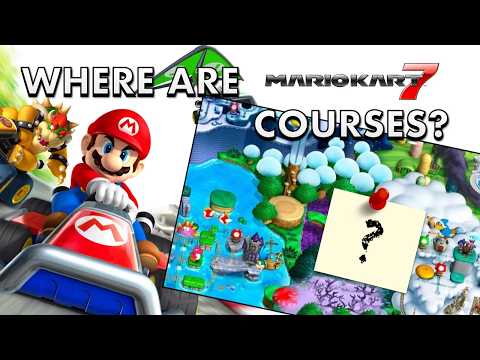 Where are Mario Kart 7 Courses Located in the Mario World?