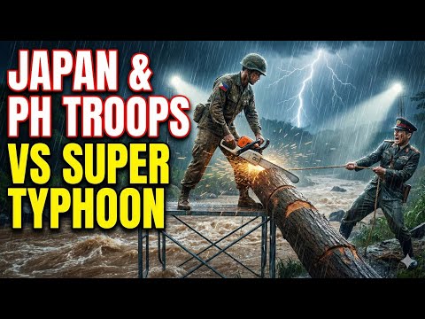 Japanese Engineers Helped PH Troops Build a Bridge — A Storm Tested Everything