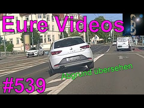 Eure Videos #539 - Dashcam Bus nimmt Vorfahrt LKW stur linke Spur Sturheit Eingeschlafen am Steuer