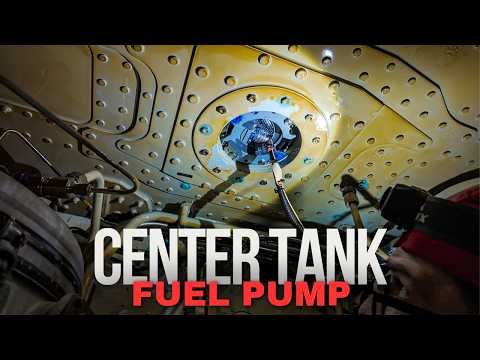 Center tank fuel pump on Airbus A320 how it works and how to replace it.