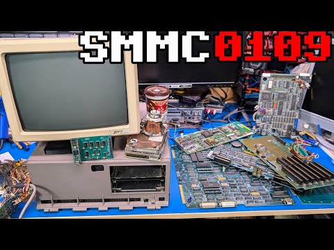 0109 An undocumented AT&T computer, Olivetti parts and a terrible Zenith Eazy PC