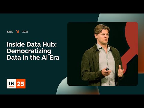 Inside Data Hub: Democratizing Data in the AI Era | INBOUND 2025