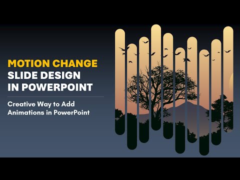 Creative way to add ANIMAITON in PowerPoint | Motion Paths