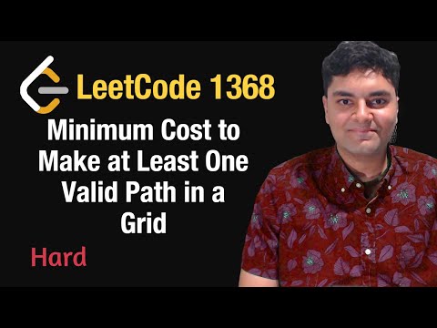 Minimum Cost to Make at Least One Valid Path in a Grid - Leetcode 1368 - Python