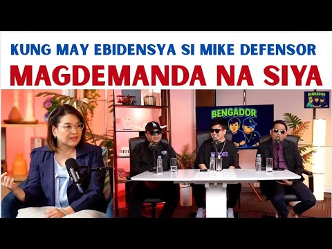 KUNG MAY EBIDENSYA SI MIKE DEFENSOR, MAGDEMANDA NA SIYA
