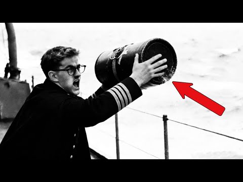 這名水兵擅自改裝“深水炸彈”，結果擊沉7艘U型潛艇——海軍曾禁止此做法兩年，過程驚人...