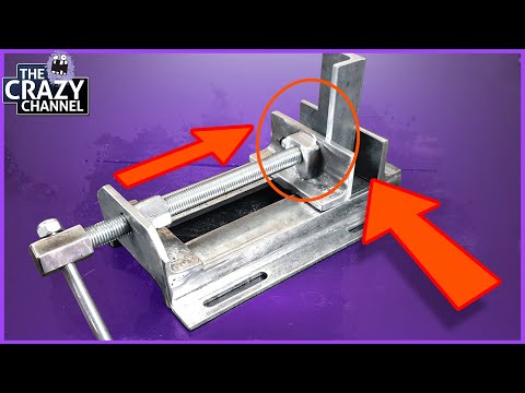 I Turn Scrap Metal into a Drill Clamp