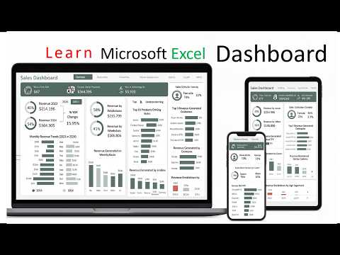 How to Create an Excel Dashboard | Excel Dashboard for Data Analysis