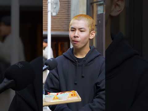 Was denken Japaner über deutsche Süßigkeiten? (Marzipan)  #shorts