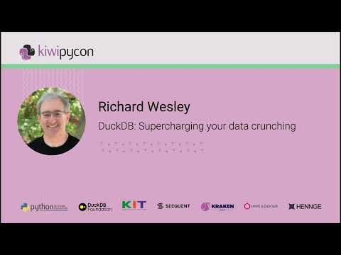 DuckDB: Supercharging Your Data Crunching  by Richard Wesley