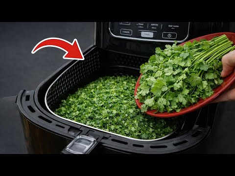 When Cilantro Is Cheap, I Do This Right Away — It Stays Fresh All Year Without Going Bad!