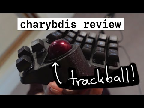 Charybdis by BastardKB REVIEW - It can work if you beware the trackball